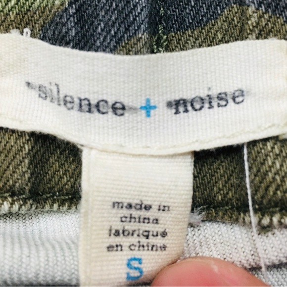 Silence + Noise Camouflage Green Pants Size Small - Picture 6 of 9